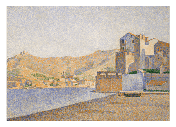 Paul Signac - Der Stadtstrand, Collioure, Opus 165 (Collioure. La Plage de la Ville. Opus 165)
