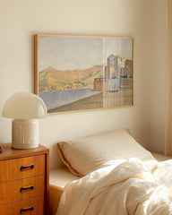 After Hover: Paul Signac - Der Stadtstrand, Collioure, Opus 165 (Collioure. La Plage de la Ville. Opus 165)