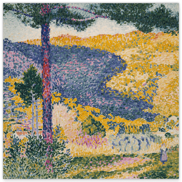 Henri-Edmond-Kreuz - Tal mit Tanne (Schatten auf dem Berg)