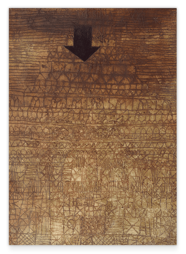 Paul Klee - Getroffene Stadt