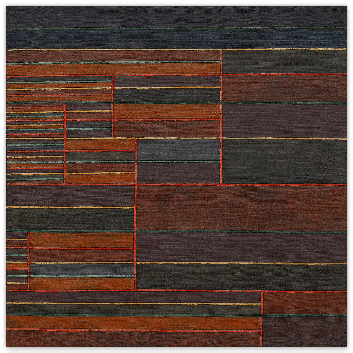 Paul Klee - In den aktuellen sechs Schwellen