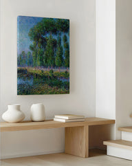 After Hover: Gustave Loiseau - Pappeln am Ufer der Eure