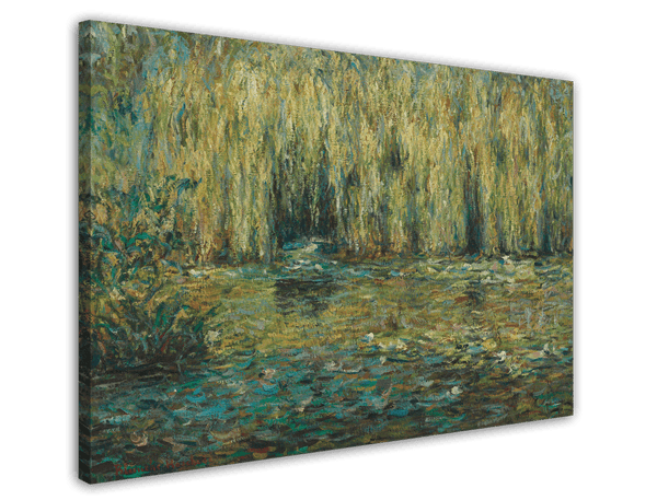 Blanche Hoschedé Monet - Weiden auf dem Teich von Giverny