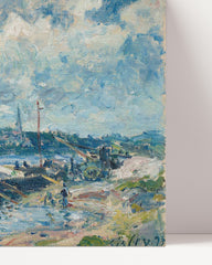After Hover: Alfred Sisley - Die Seine bei Bougival