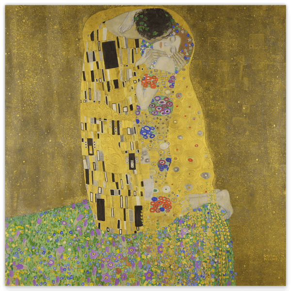 Gustav Klimt - Der Kuss (1907-1908)
