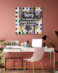 After Hover: Banksy Lifestyle - Bunt Pop-Art Modern Street-Art - Moderner Kunstdruck Klein bis Groß XXL - Geschenk Wohnzimmer, Schlafzimmer