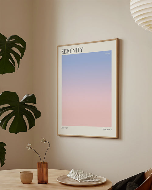 Aura Poster online kaufen mit Farbverlauf - Spirituelle Poster gunstig bestellen