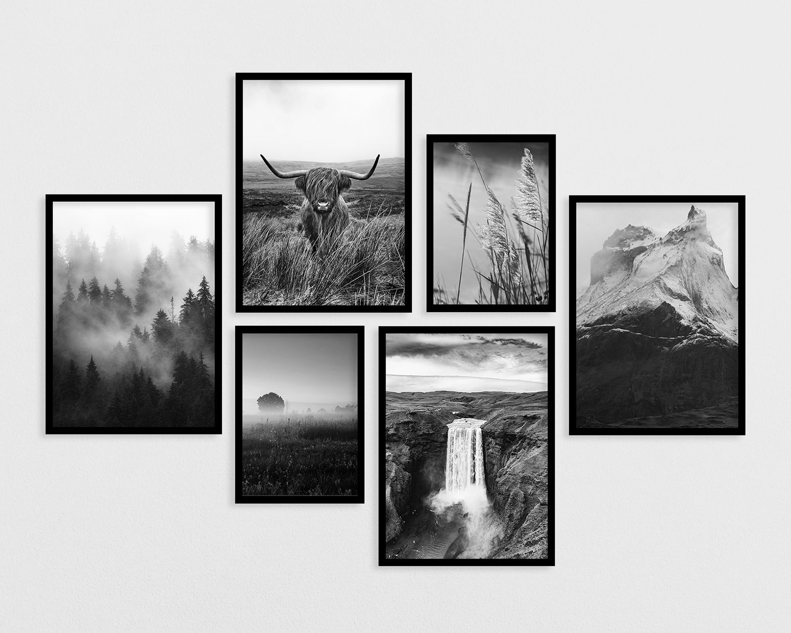 Set aus 6 Postern: 