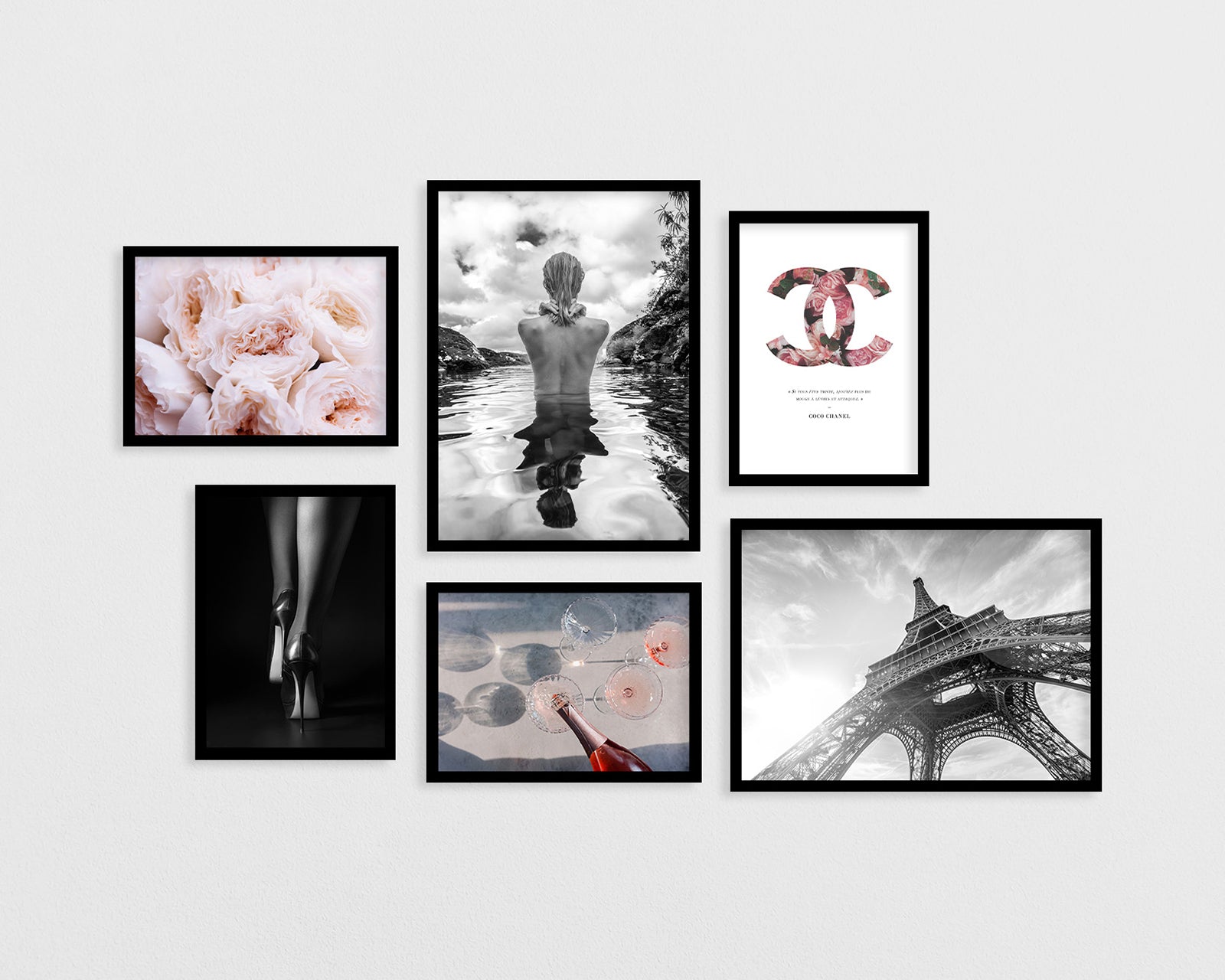 Set aus 6 Postern: 