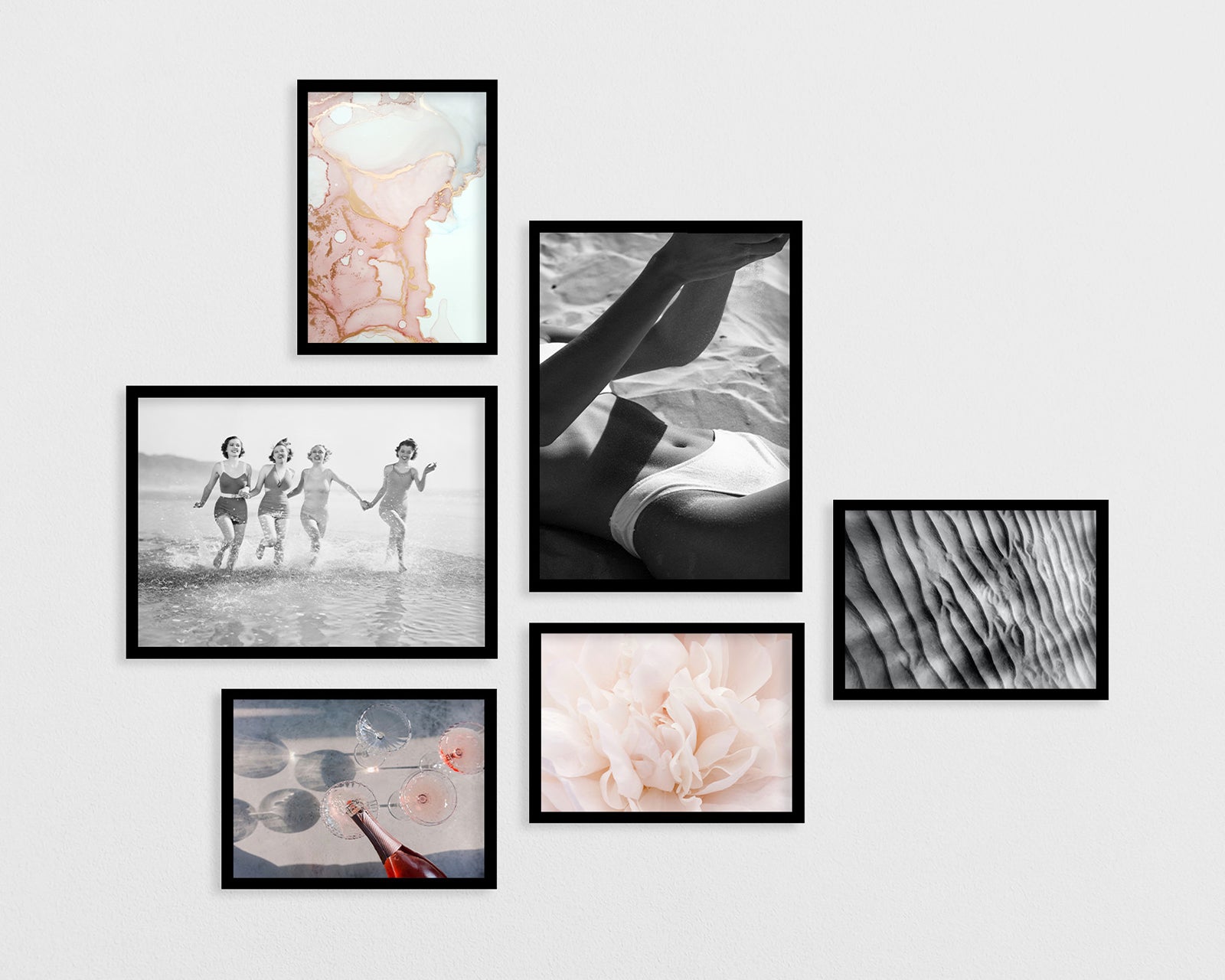 Set aus 6 Postern: 