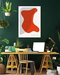After Hover: Abstraction in red II