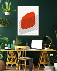 After Hover: Abstraction in red III