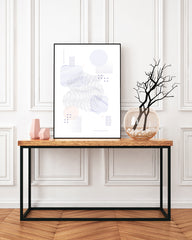 After Hover: Data Sience - Abstrakte Form in Grau