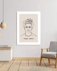 After Hover: Illusatrion von Frida Kahlo I