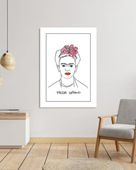 After Hover: Illusatrion von Frida Kahlo II