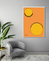 After Hover: Perspective - No. 002 - Kreise in Orange