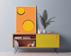 After Hover: Perspective - No. 002 - Kreise in Orange