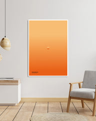 After Hover: Retrospektive - No. 003 - Kleiner Kreis in Orange