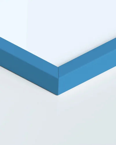 Light blue frame border